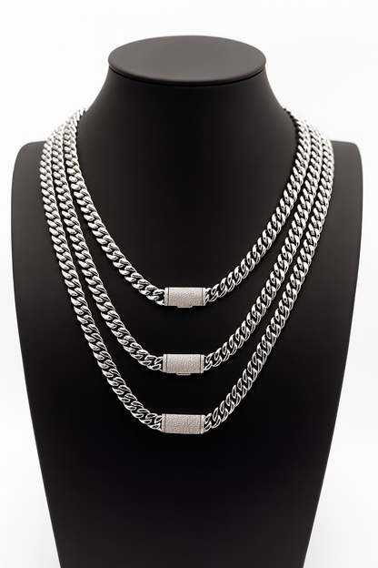 CUBAN CHAIN ICED OUT CLASP
