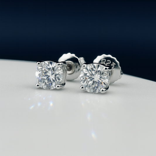 ICED OUT STUD EARRINGS