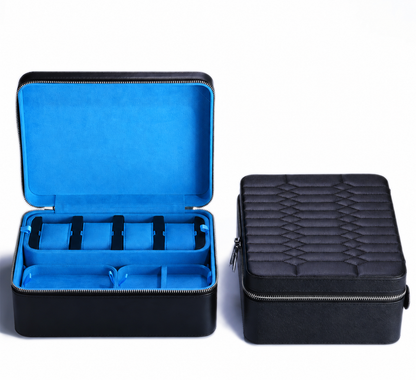 LEATHER LUXURY JEWELRY BOX CUSTOM LOGO