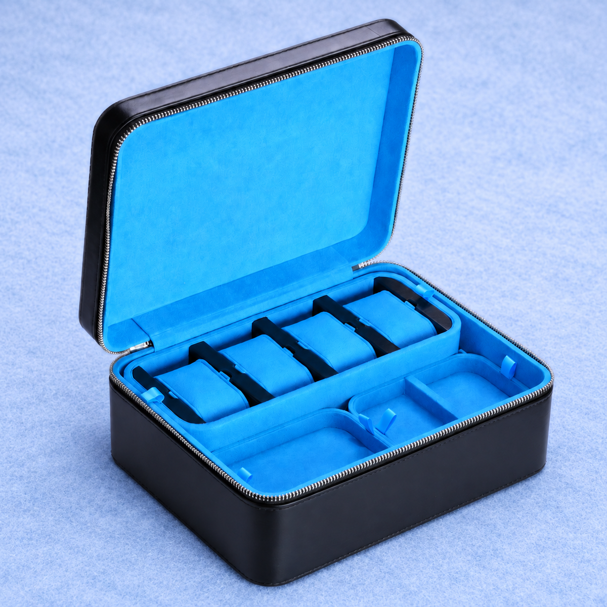 LEATHER LUXURY JEWELRY BOX CUSTOM LOGO