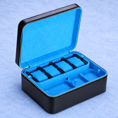LEATHER LUXURY JEWELRY BOX CUSTOM LOGO