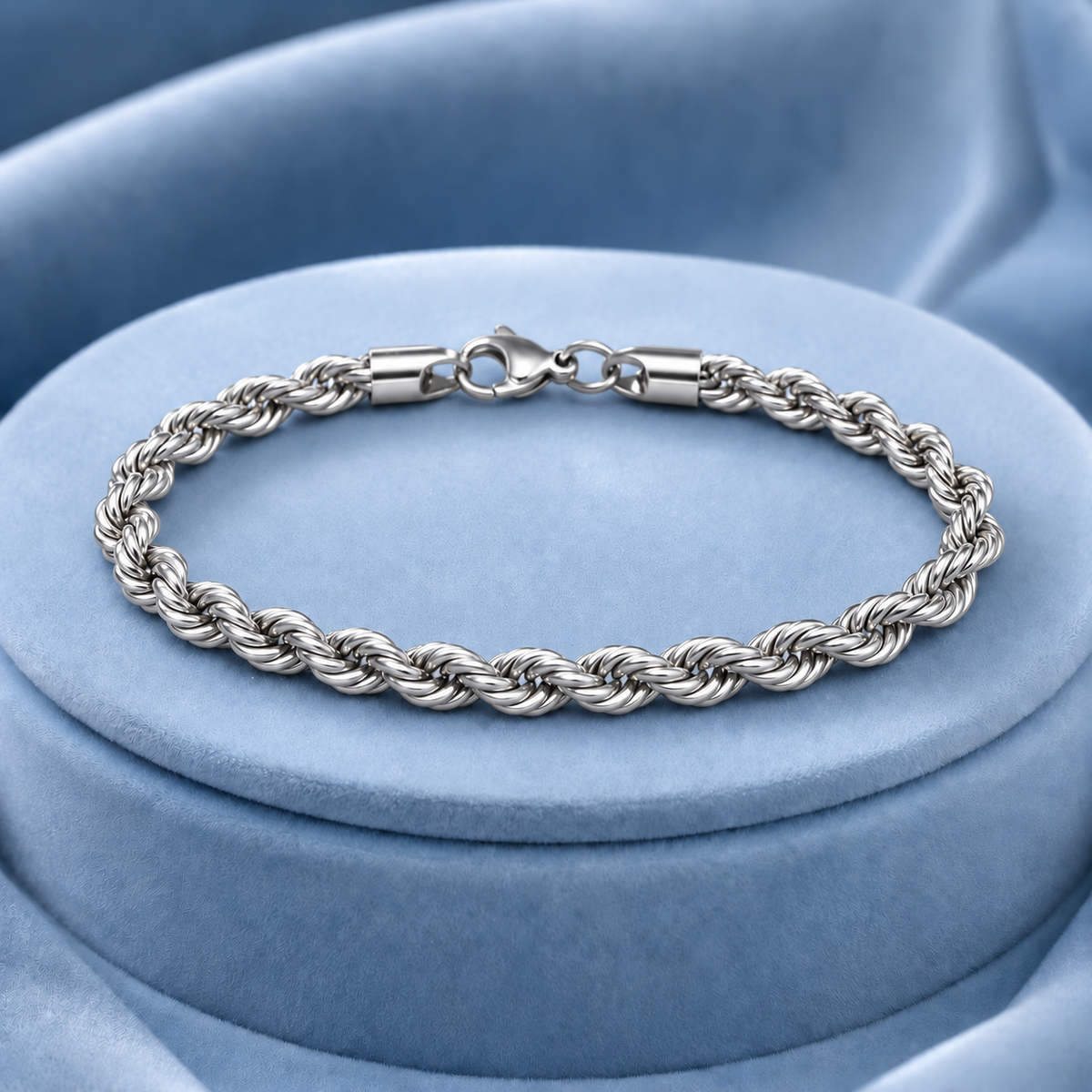 5MM ROPE BRACELET LOBSTER CLASP
