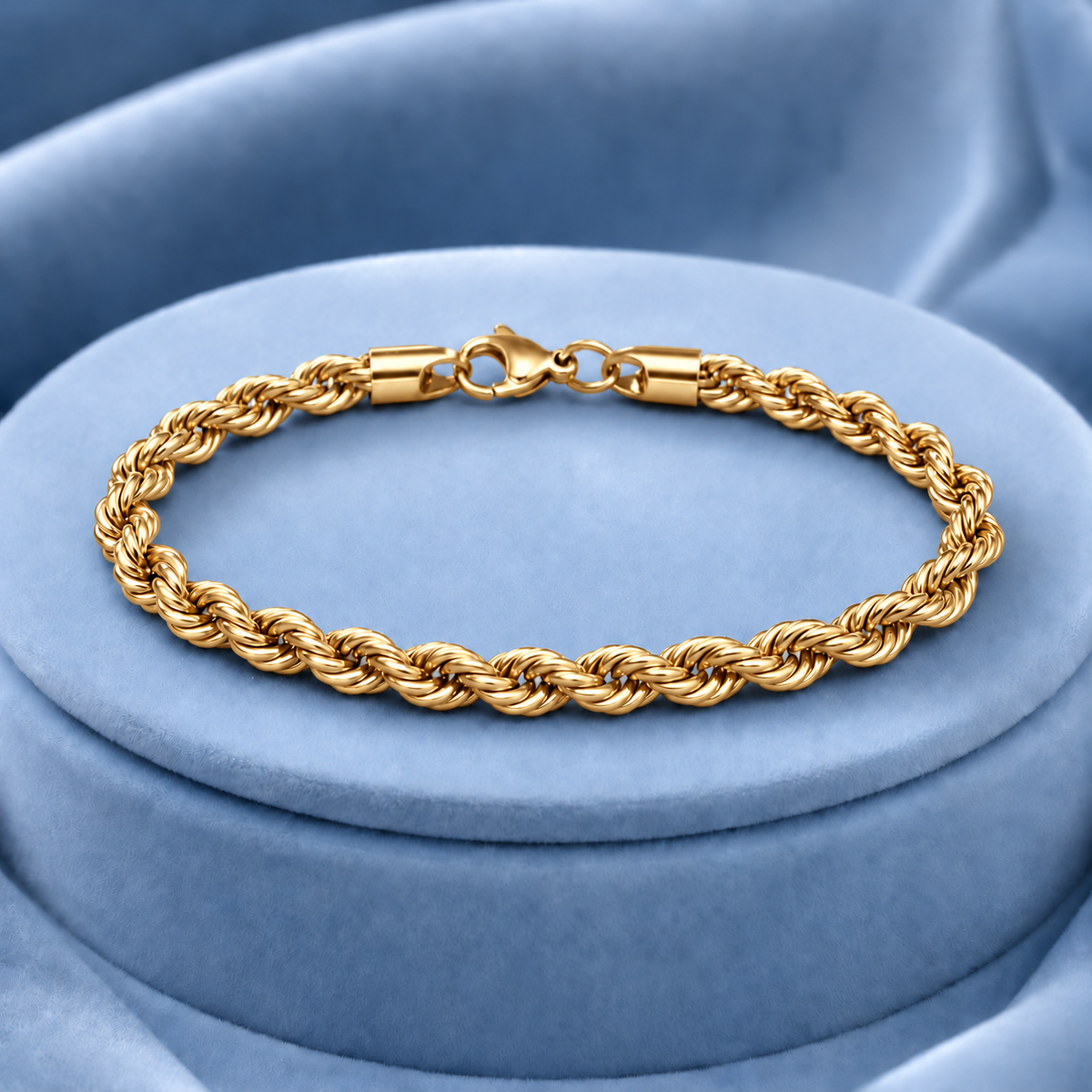 5MM ROPE BRACELET LOBSTER CLASP