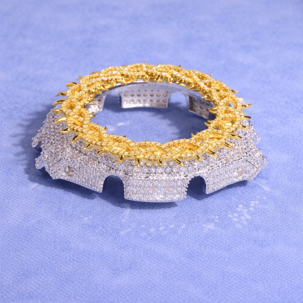 Moissanite Bezel Cover – Compatible with GA - 2100 - Style Watches (Aftermarket) - jewelryresell