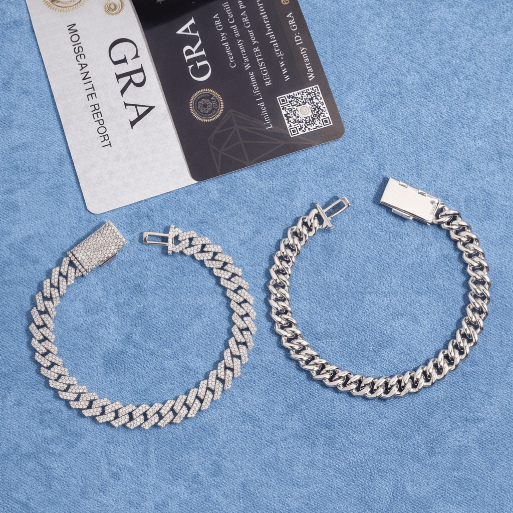 8mm Cuban Chain bracelet - jewelryresell