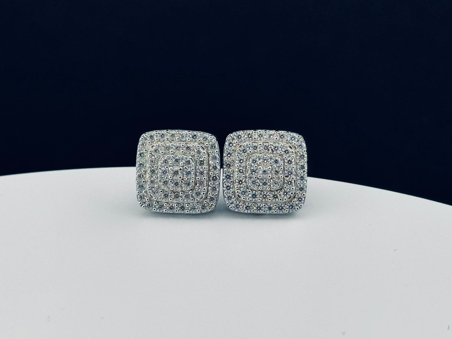 ICED OUT HIP-HOP EARRINGS