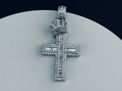 CROSS WITH CROWN