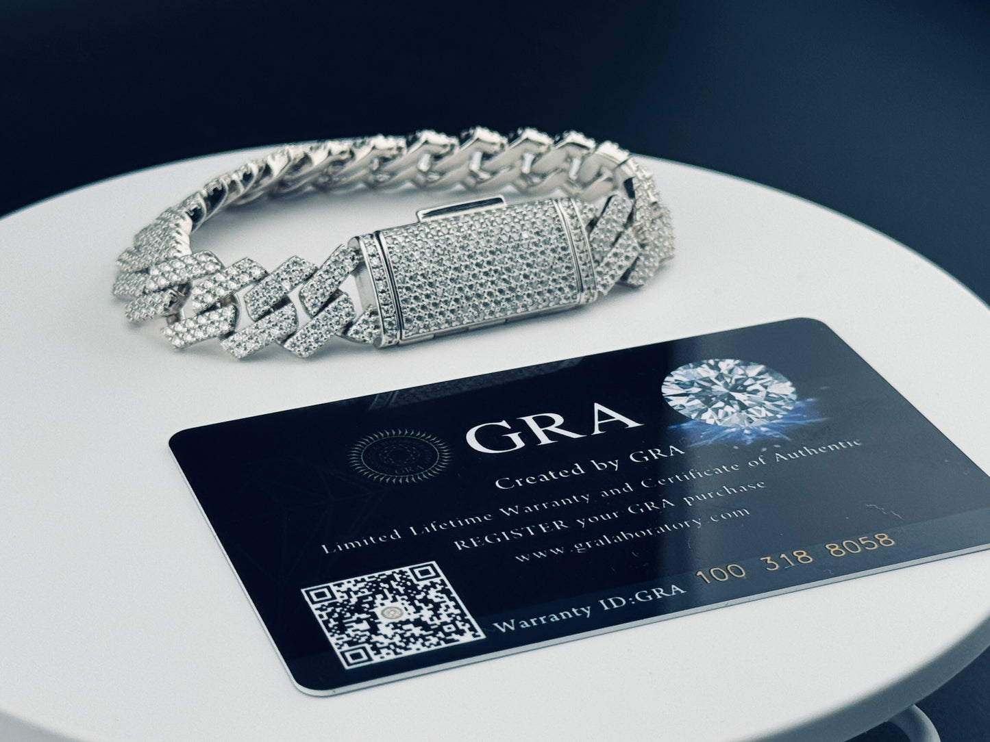 ICED OUT CUBAN BRACELET