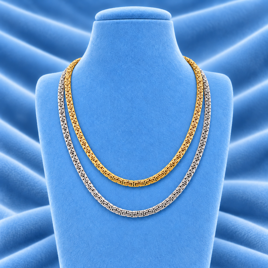 Byzantine chain 5mm Lobster Clasp