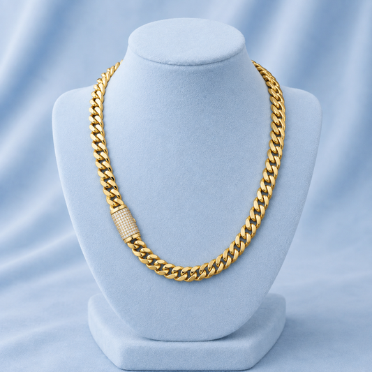 8MM CUBAN CHAIN VVS MOISSANITE