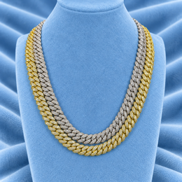 10MM CUBAN CHAIN BOX CLASP 5A CZ