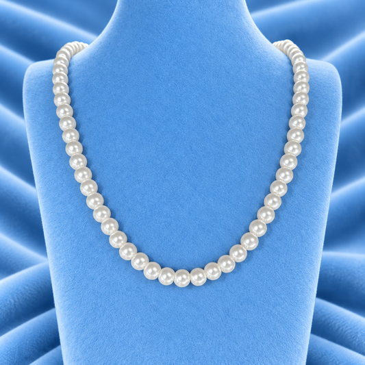 PEARL CHAIN TWIST LOCK CLASP 8mm