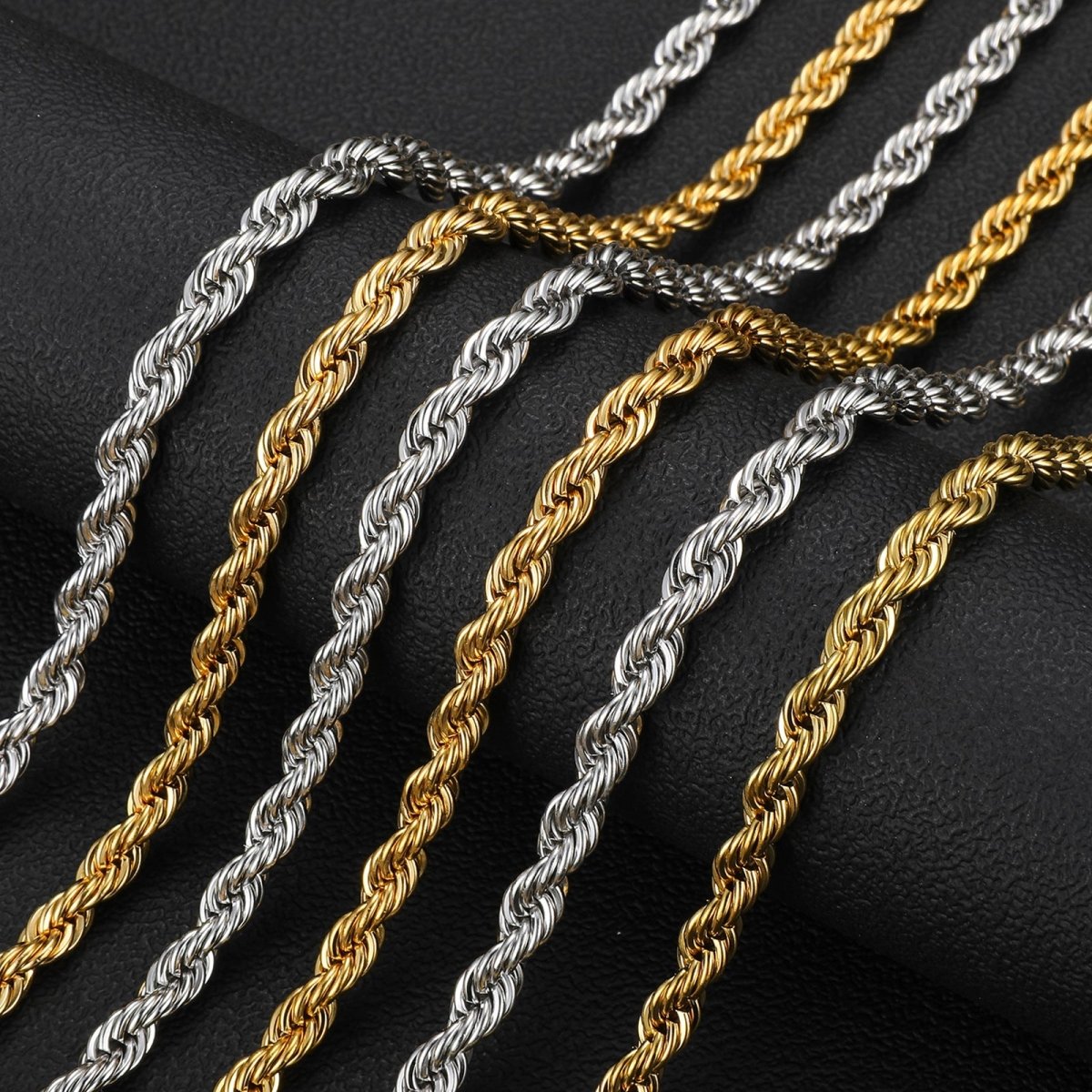 5MM ROPE CHAIN - jewelryresell