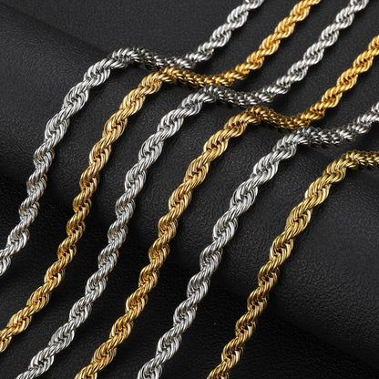 5MM ROPE CHAIN - jewelryresell