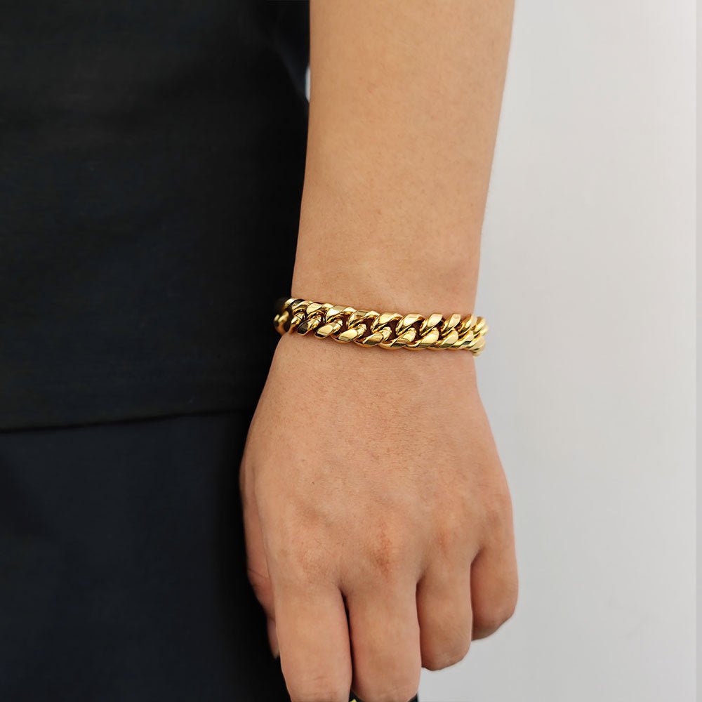 CUBAN LINK BRACELET 12MM - jewelryresell