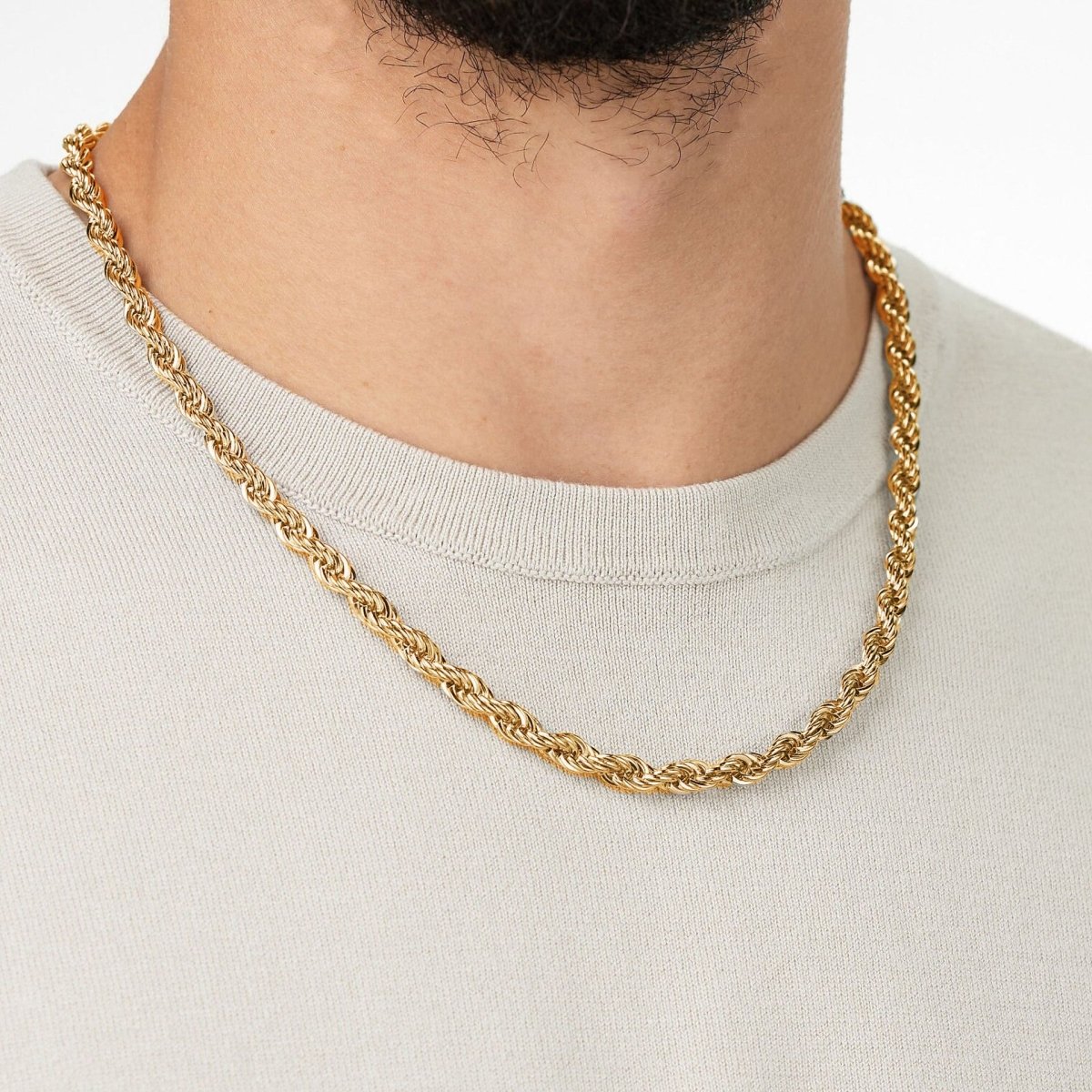 5MM ROPE CHAIN - jewelryresell