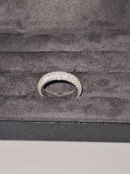 ICED OUT PAVE ENTERNITY BAND