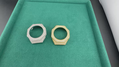 Moissanite Bezel Cover – Compatible with GA-2100-Style Watches (Aftermarket)