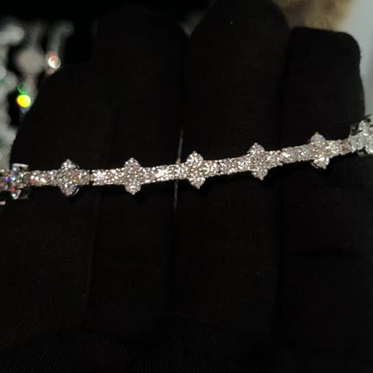 3MM STYLISH BRACELET MOISSANITE VVS