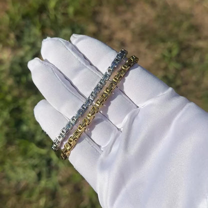 Byzantine bracelet 5mm