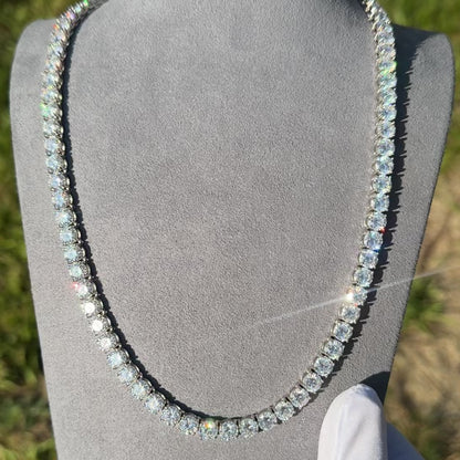 TENNIS CHAIN VVS MOISSANITE