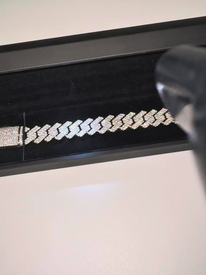 ICED OUT CUBAN BRACELET