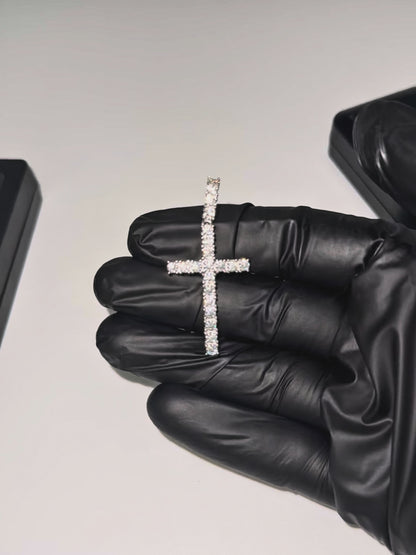 ICED OUT CROSS PENDANT