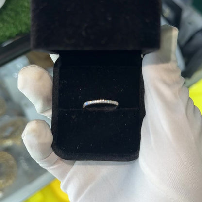 Band Ring VVS MOISSANITE
