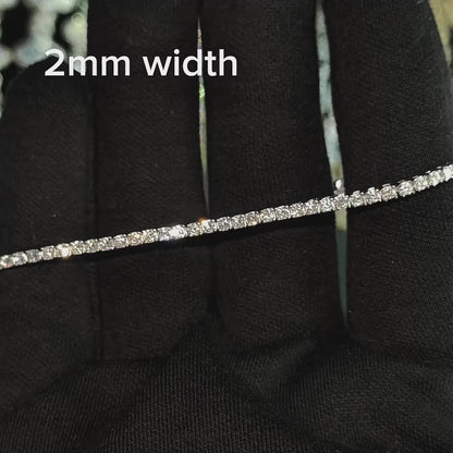 TENNIS BRACELET VVS MOISSANITE
