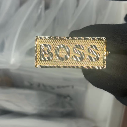 2 Finger Rectangle Boss Ring
